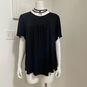DR2 Daniel Rainn Black Blouse 2X